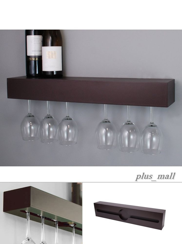 Best ideas about Wine Rack Wall Cabinet
. Save or Pin Wine Glass Rack Hanger Holder Under Cabinet Storage Bar Now.