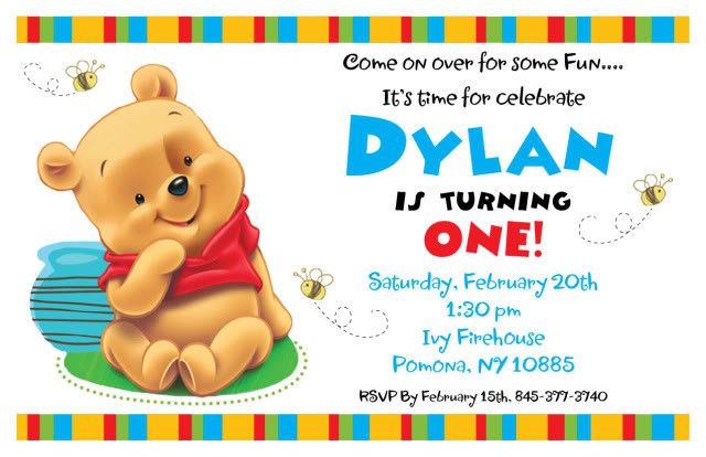 Best ideas about Winnie The Pooh Birthday Invitations
. Save or Pin Winnie The Pooh The Most Perfect Theme For Your Baby Now.