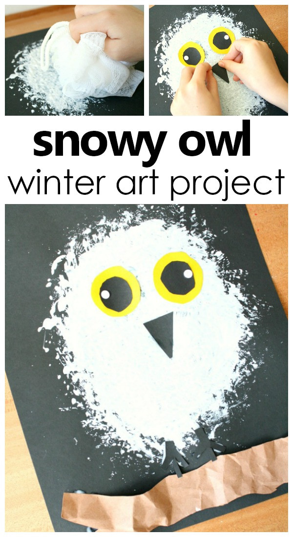 Best ideas about Winter Crafts Ideas For Preschoolers
. Save or Pin Snowy Owl Winter Craft for Kids Fantastic Fun & Learning Now.