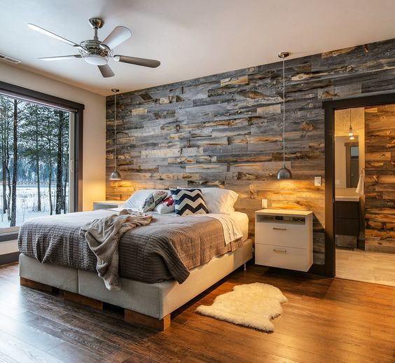 Best ideas about Wood Accent Wall Bedroom
. Save or Pin 30 Wood Accent Walls To Make Every Space Cozier DigsDigs Now.