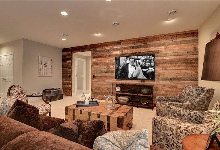 Best ideas about Wood Accent Wall Living Room
. Save or Pin Accent Wall Out Wood Pallets Now.