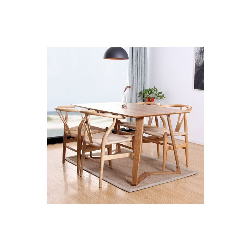 Best ideas about Wood Dining Table Set
. Save or Pin Modern Solid Wood Dining Table with Four Dining Chairs Set Now.