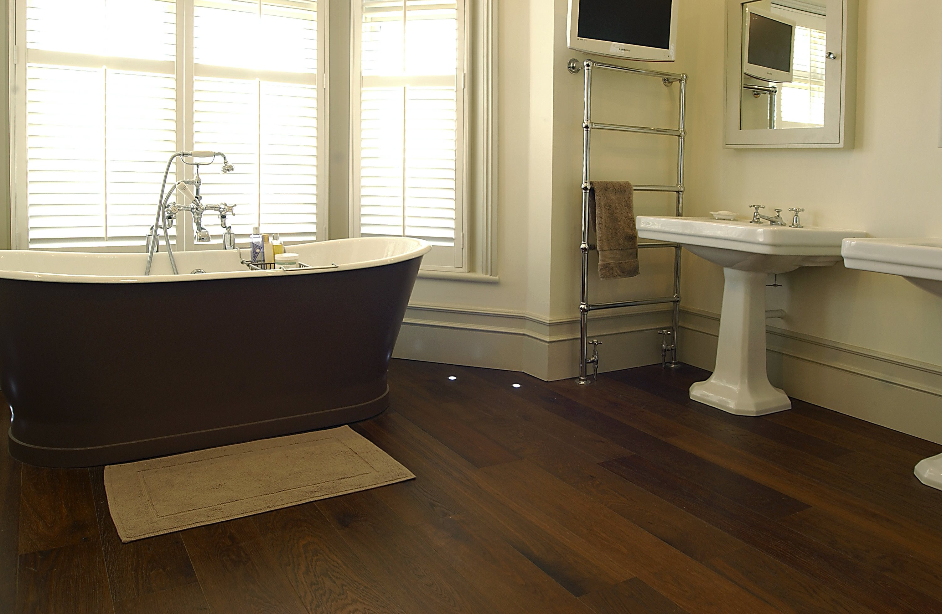 Best ideas about Wood Floor In Bathroom
. Save or Pin 17 Wooden Bathroom Designs Decorating Ideas Now.