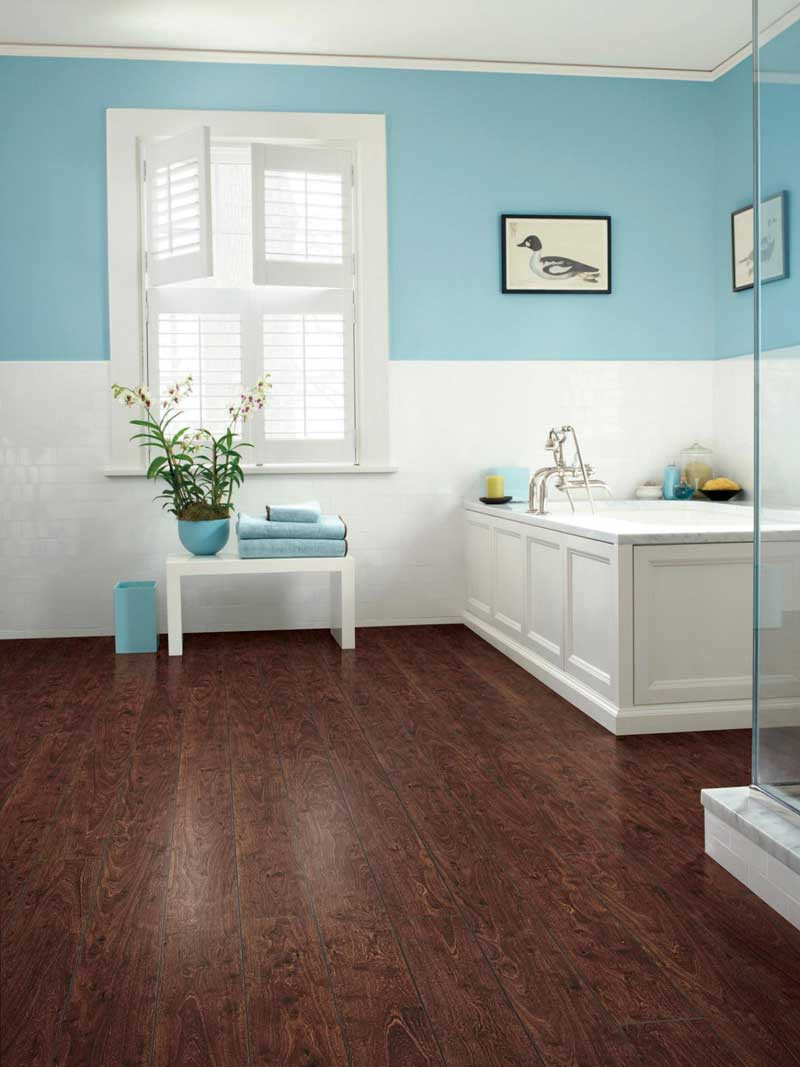 Best ideas about Wood Floor In Bathroom
. Save or Pin Bathroom Flooring Ideas People monly Use Now.