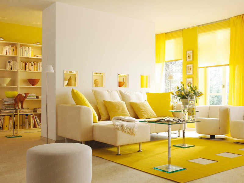 Best ideas about Yellow Living Room
. Save or Pin Yellow Room Interior Inspiration 55 Rooms For Your Now.