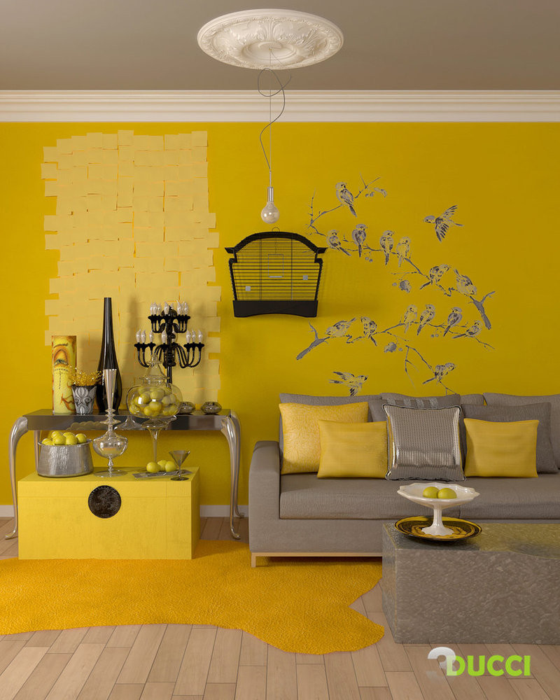 Best ideas about Yellow Living Room
. Save or Pin Yellow Room Interior Inspiration 55 Rooms For Your Now.