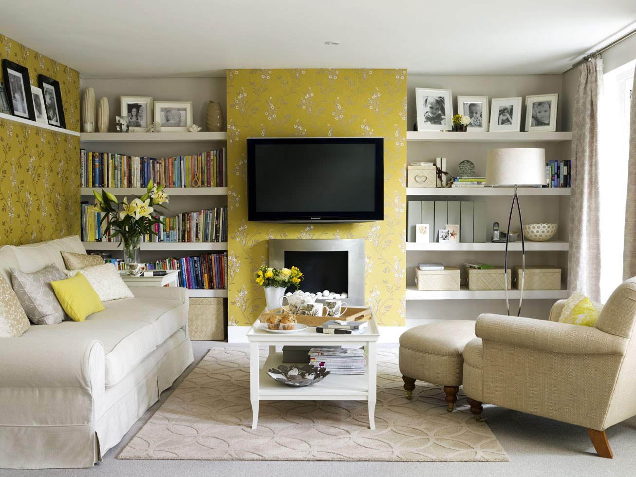 Best ideas about Yellow Living Room
. Save or Pin Yellow Room Interior Inspiration 55 Rooms For Your Now.
