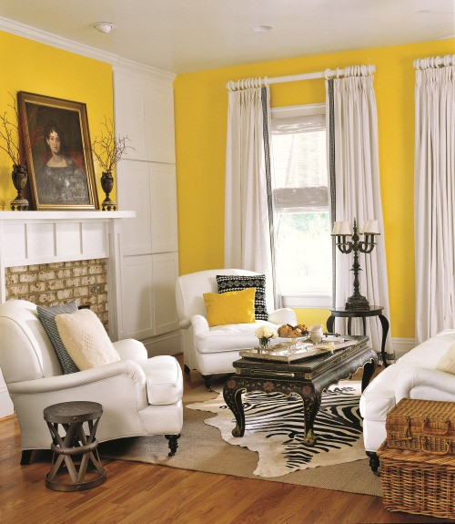 Best ideas about Yellow Living Room
. Save or Pin Yellow Rooms Home Design Now.