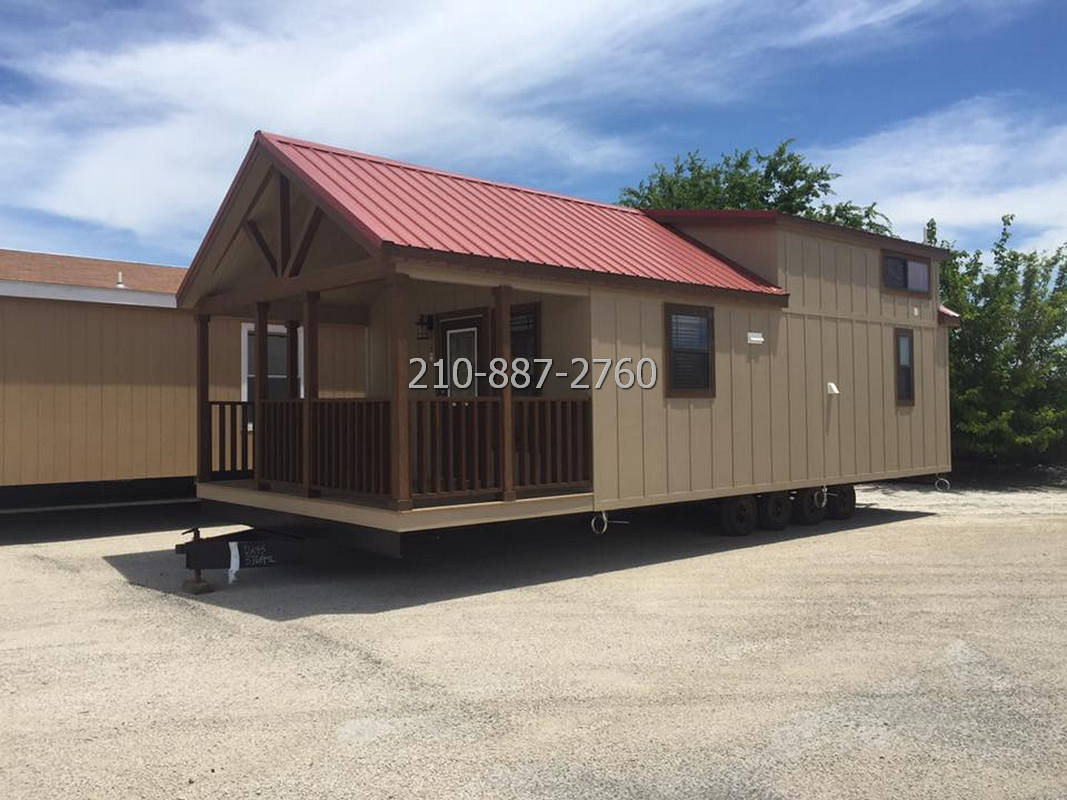 Best ideas about 1 Bedroom Mobile Homes
. Save or Pin 1 Bedroom Porch Model Cabin with Loft Now.