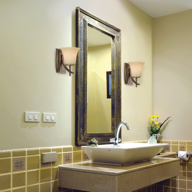 Best ideas about 1 Stop Lighting
. Save or Pin Golden Lighting Eclectic Bathroom sacramento by Now.