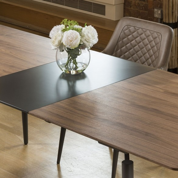 Best ideas about 10 Person Dining Table
. Save or Pin Quatropi Tembie Extending Dining Table Rich Walnut Grey Now.