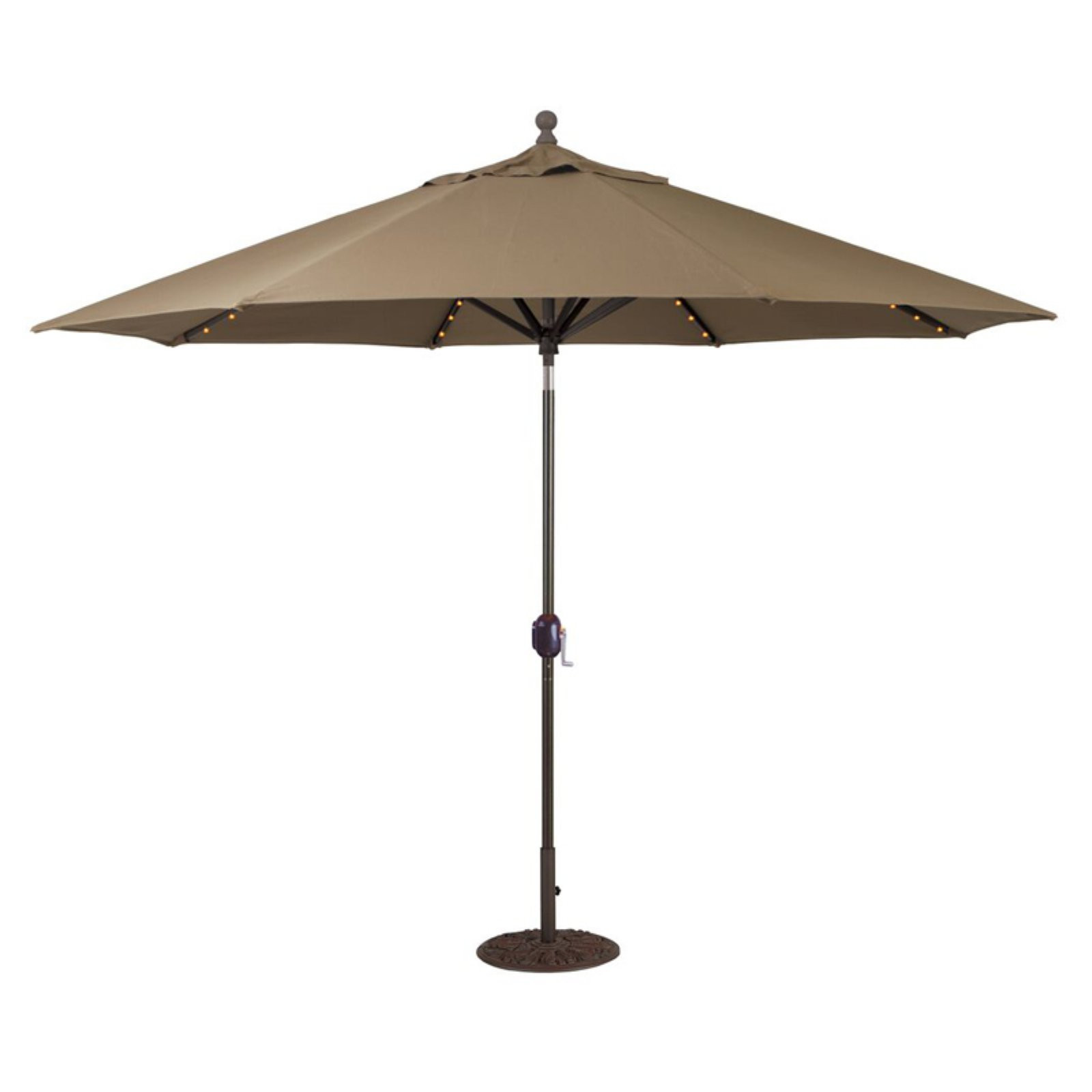 Best ideas about 11 Foot Patio Umbrella
. Save or Pin Galtech Sunbrella 11 ft Auto Tilt Patio Umbrella with LED Now.