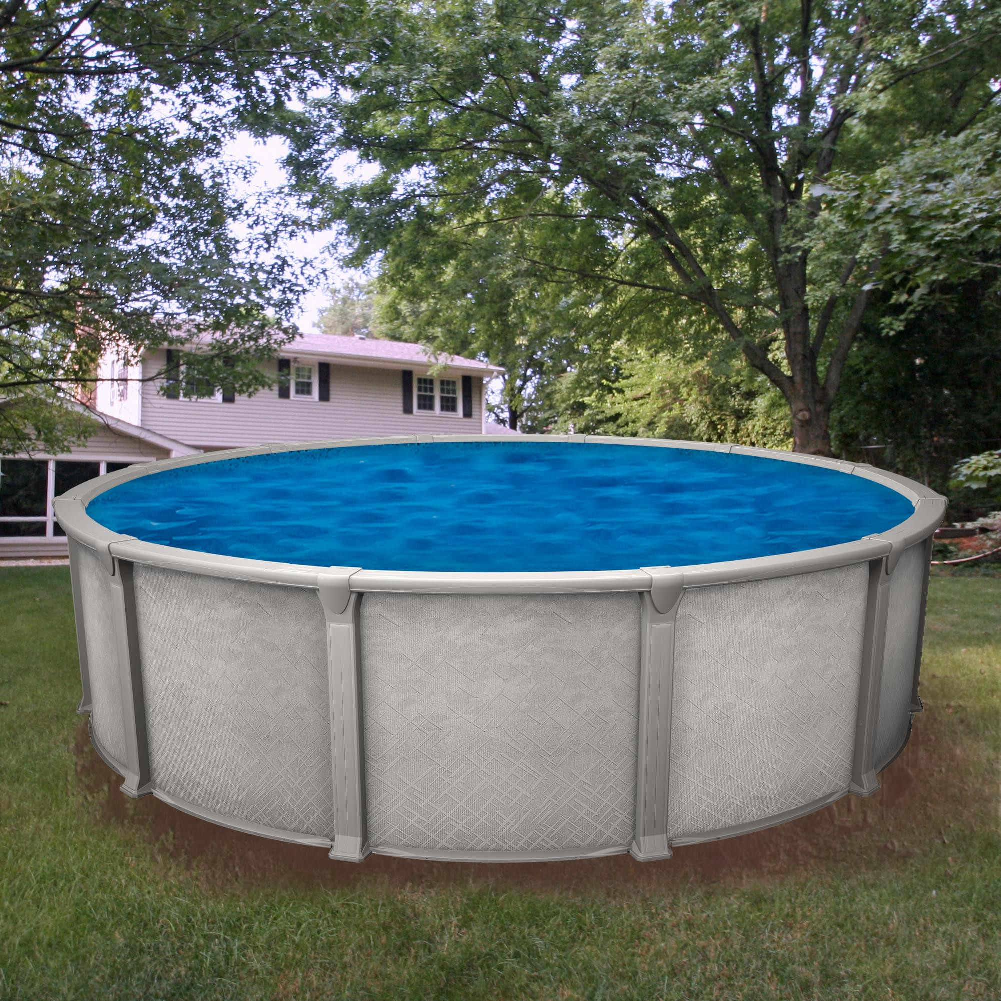 Best ideas about 18 Foot Above Ground Pool
. Save or Pin Galaxy 18 ft Round Ground Pool Now.