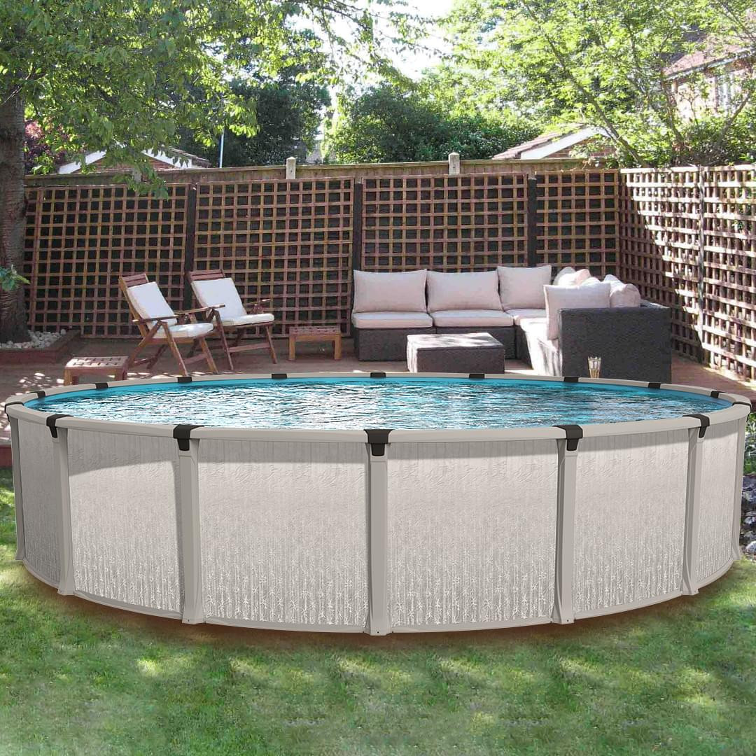 Best ideas about 18 Foot Above Ground Pool
. Save or Pin Eternia 18 ft Round Ground Pool Pool Supplies Canada Now.