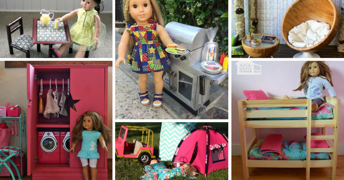 Best ideas about 18 Inch Doll Furniture DIY
. Save or Pin 30 DIY American Girl Furniture Projects You Need to See Now.