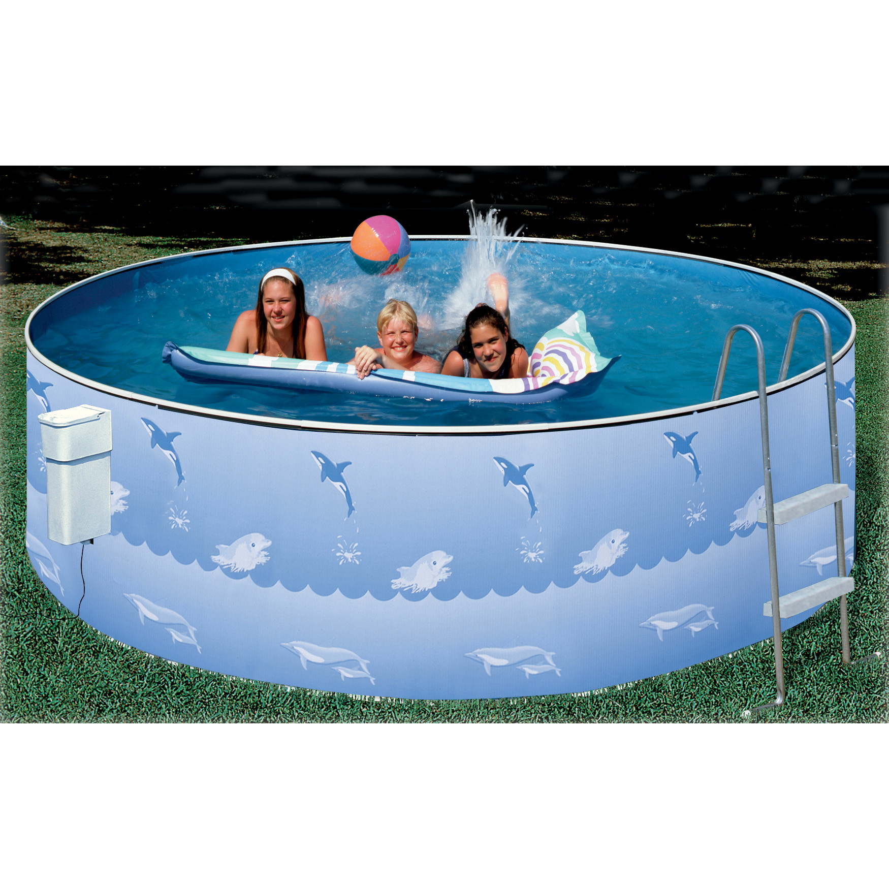 Best ideas about 18' Above Ground Pool
. Save or Pin Heritage 15 Aqua Family Ground Swimming Pool Now.