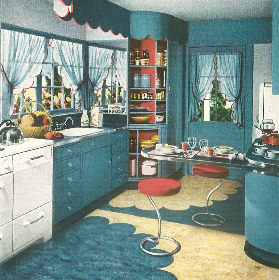 Best ideas about 1940S Kitchen Decor
. Save or Pin April 2013 – Page 2 – Bourgeoise Bloomers Now.