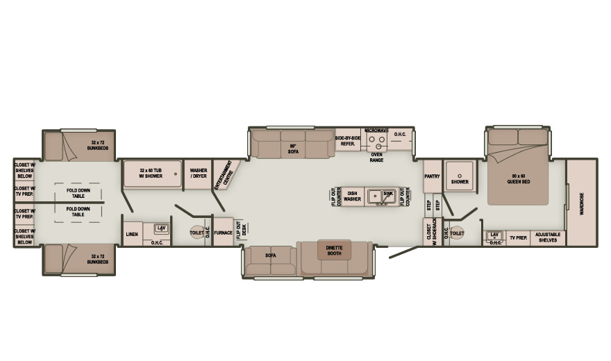 Best ideas about 2 Bedroom 5Th Wheel
. Save or Pin bedroom fifth wheel floor plans Quotes Now.