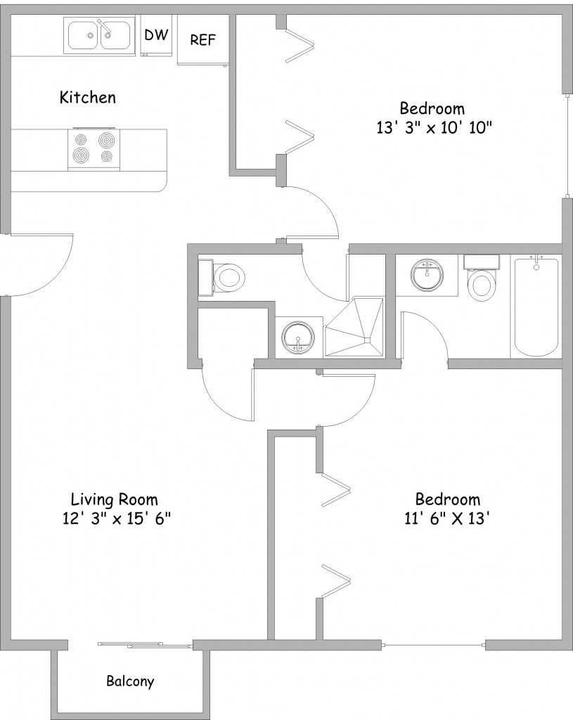 Best ideas about 2 Bedroom Apartment Floor Plans
. Save or Pin 2 Bedroom Apartments Rent College Park Apartments Now.