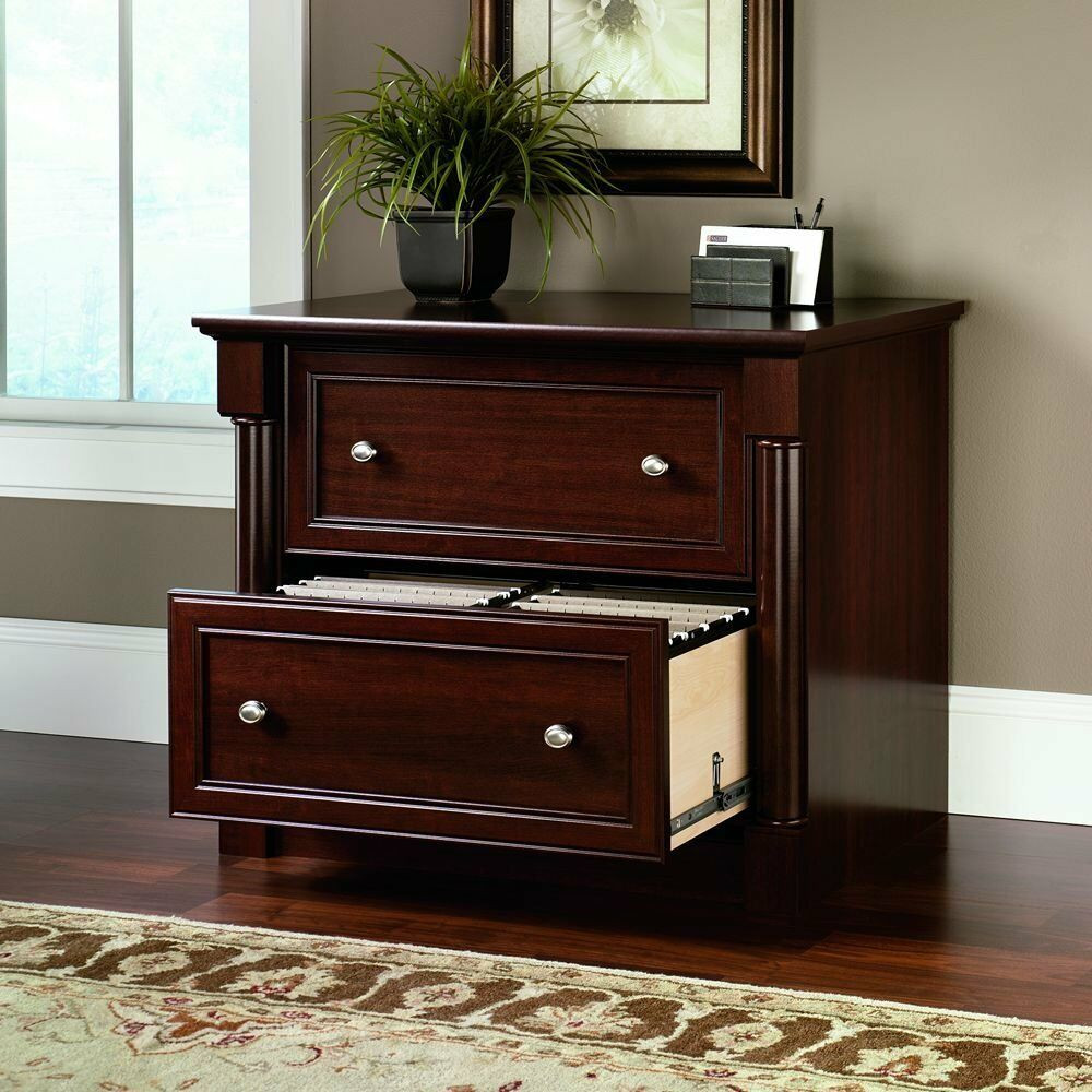 Best ideas about 2 Drawer Lateral File Cabinet
. Save or Pin Lateral File Cabinet 2 Drawer Cherry Wood Document Storage Now.