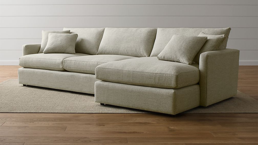 Best ideas about 2 Piece Sectional Sofa
. Save or Pin Lounge II 2 Piece Sectional Sofa Taft Cement Now.