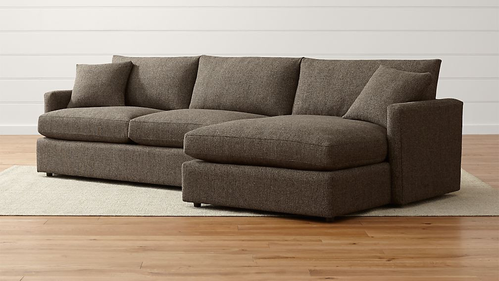 Best ideas about 2 Piece Sectional Sofa
. Save or Pin Lounge II Petite 2 Piece Sectional Sofa Taft Truffle Now.