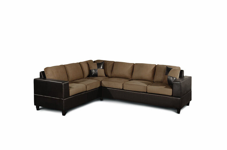 Best ideas about 2 Piece Sectional Sofa
. Save or Pin 2 Piece Sectional Sofa w Accent Pillows Microfiber Now.