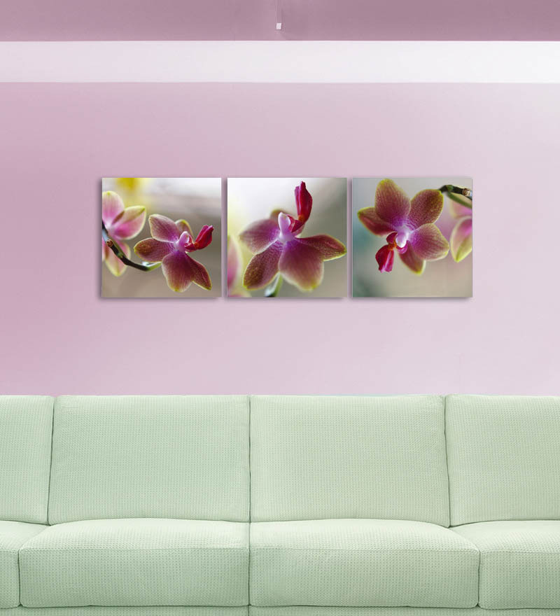 Best ideas about 3 Panel Wall Art . Save or Pin Go Hooked 3 Panel Pink Surprise Wall Decor Now.