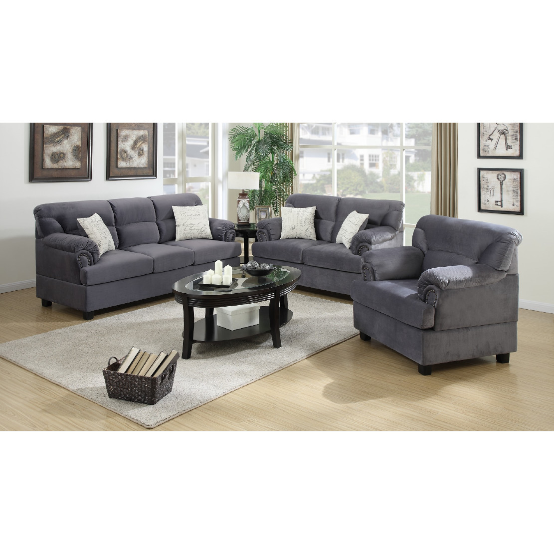 Best ideas about 3 Piece Living Room Set
. Save or Pin A&J Homes Studio Penny 3 Piece Living Room Set Now.