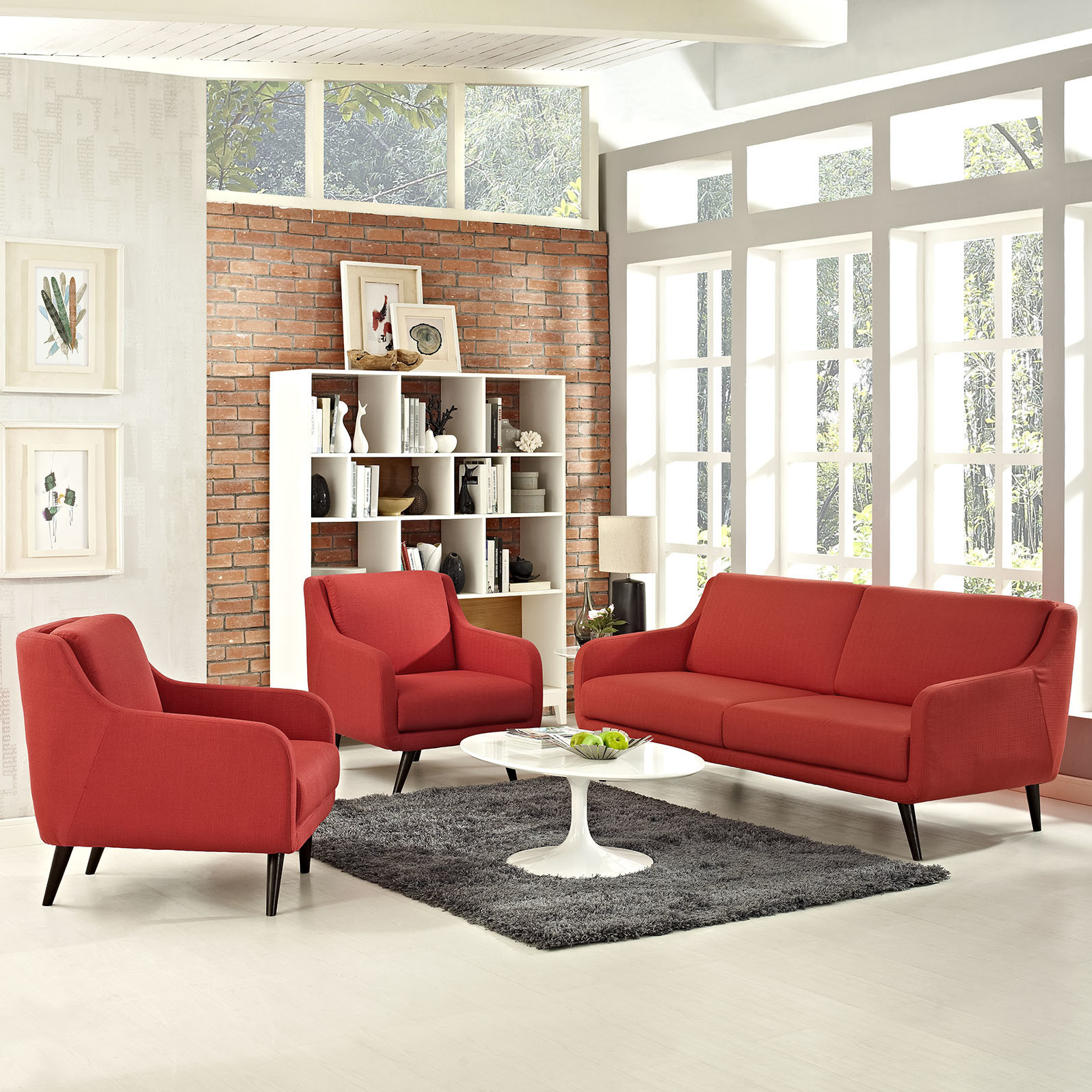 Best ideas about 3 Piece Living Room Set
. Save or Pin Modway Verve 3 Piece Living Room Set Now.