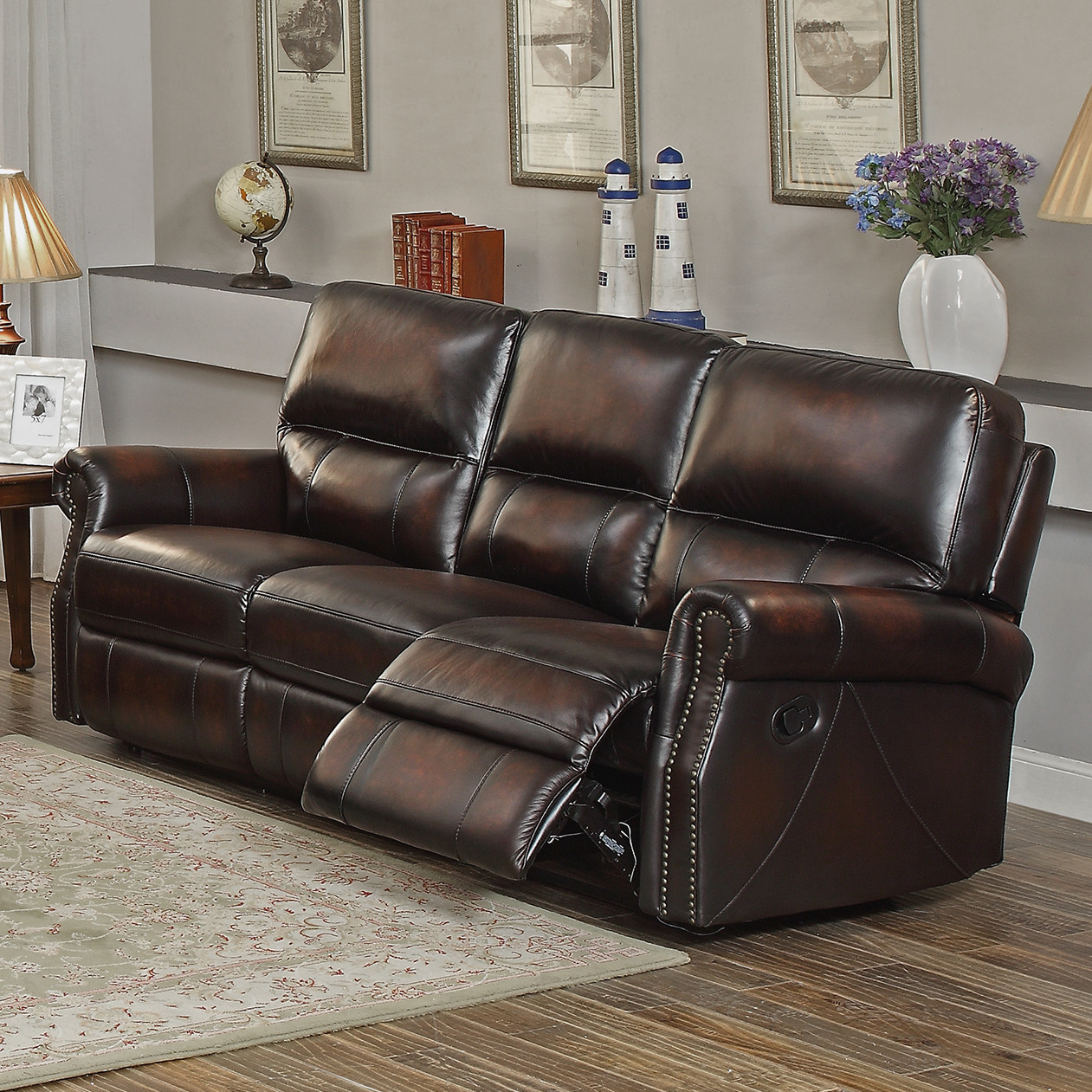 Best ideas about 3 Piece Living Room Set
. Save or Pin Amax Nevada 3 Piece Leather Living Room Set Now.