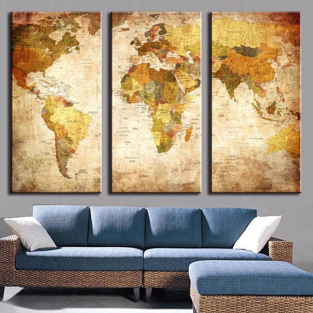 Best ideas about 3 Piece Wall Art
. Save or Pin 2018 Latest Canvas Wall Art 3 Piece Sets Now.