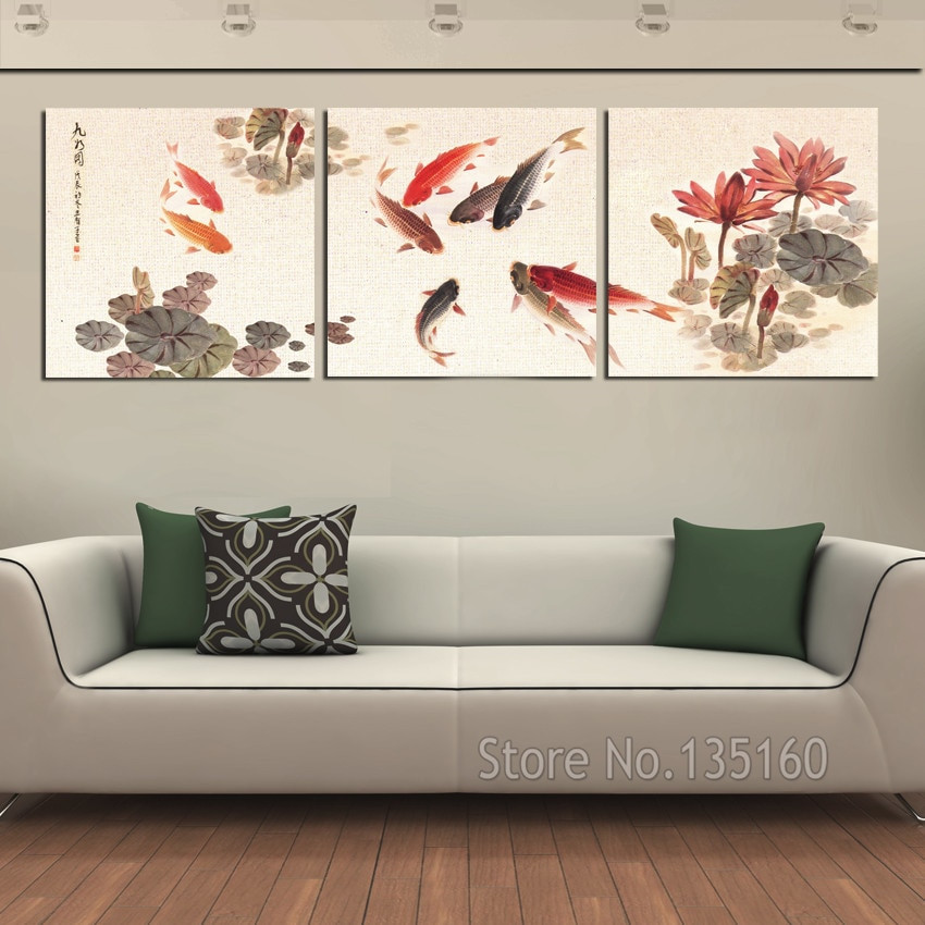 Best ideas about 3 Piece Wall Art
. Save or Pin 3 Piece Wall Art Picture Traditional Chinese Calligraphy Now.