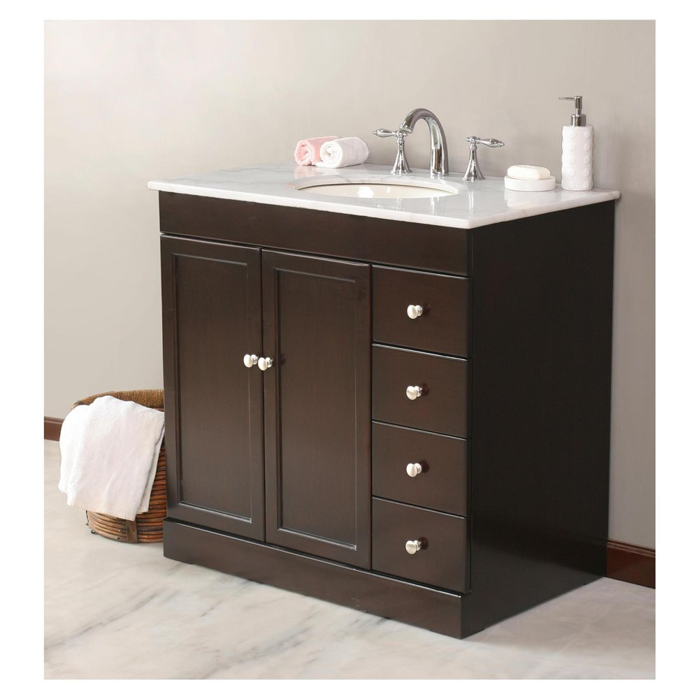 Best ideas about 36 Inch Bathroom Vanity
. Save or Pin 36 Inch Bathroom Vanity With Top Interior Design Now.