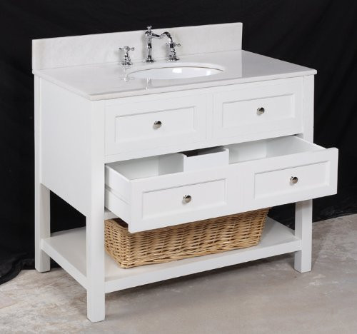 Best ideas about 36 Inch Bathroom Vanity
. Save or Pin Elegant 36 Inch Single Sink White Bathroom Vanity Sets Now.
