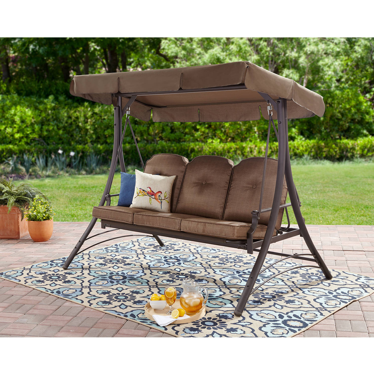 Best ideas about 3Person Patio Swing
. Save or Pin 3 Person Hammock Swing Deck Patio Garden Furniture Outdoor Now.