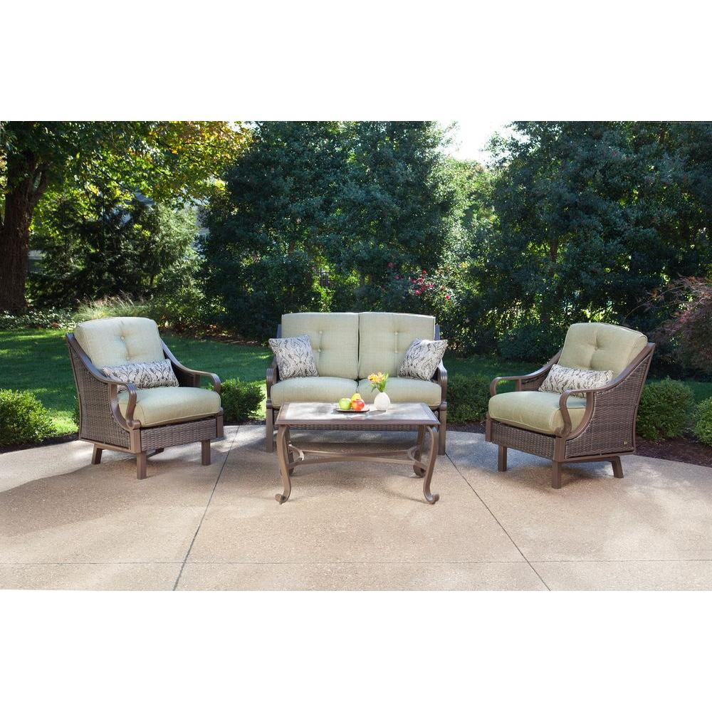Best ideas about 4 Piece Patio Set
. Save or Pin Hanover Ventura 4 Piece Patio Conversation Set with Now.