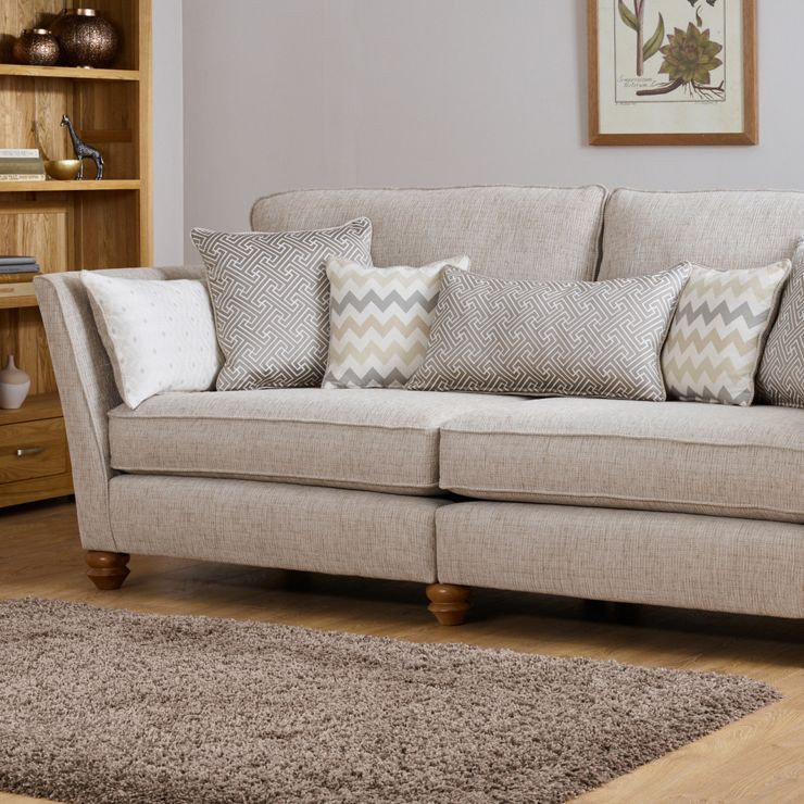 Best ideas about 4 Seat Sofa
. Save or Pin Gainsborough 4 Seater Sofa Beige fabric Now.