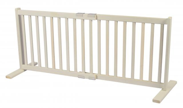 Best ideas about 48 Baby Gate
. Save or Pin Free Standing All Wood Small Pet Gate – Warm White 20H Now.