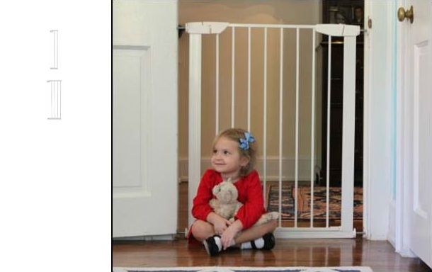 Best ideas about 48 Baby Gate
. Save or Pin Extra Tall Premium Pressure Baby Gate Plus 5 and 11 Now.