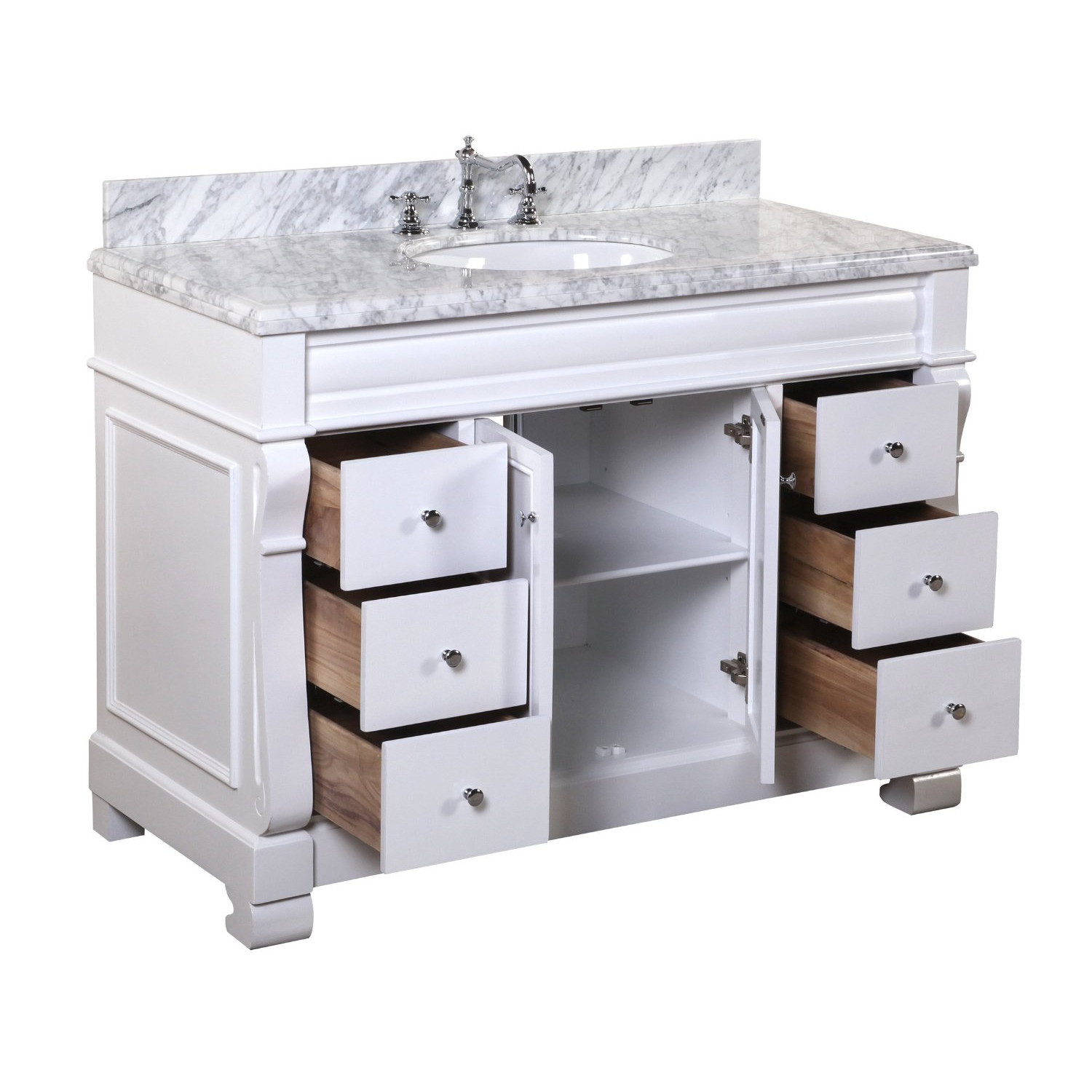 Best ideas about 48 Bathroom Vanity
. Save or Pin KBC Westminster 48" Single Bathroom Vanity Set & Reviews Now.