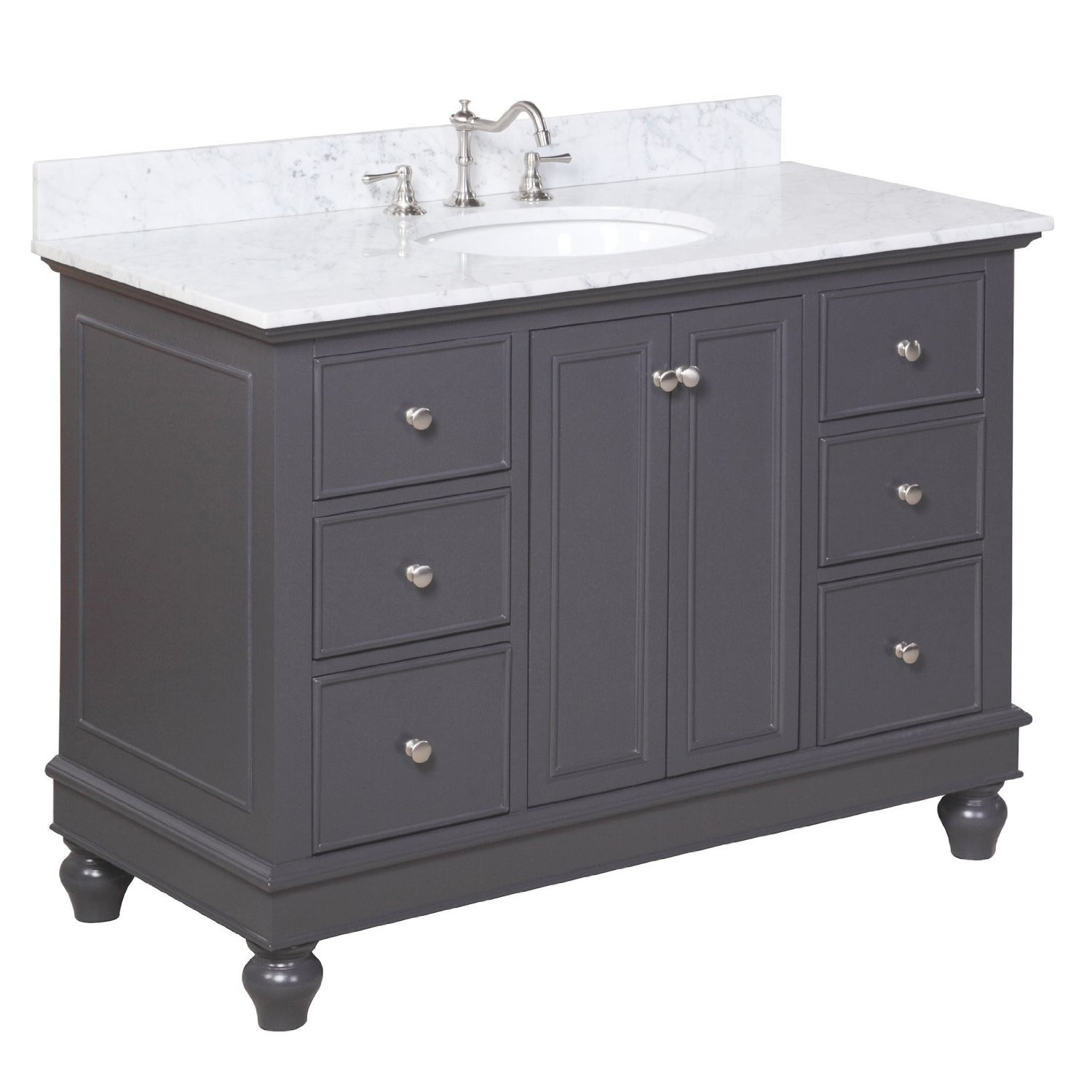 Best ideas about 48 Bathroom Vanity
. Save or Pin KBC Bella 48" Single Bathroom Vanity Set & Reviews Now.