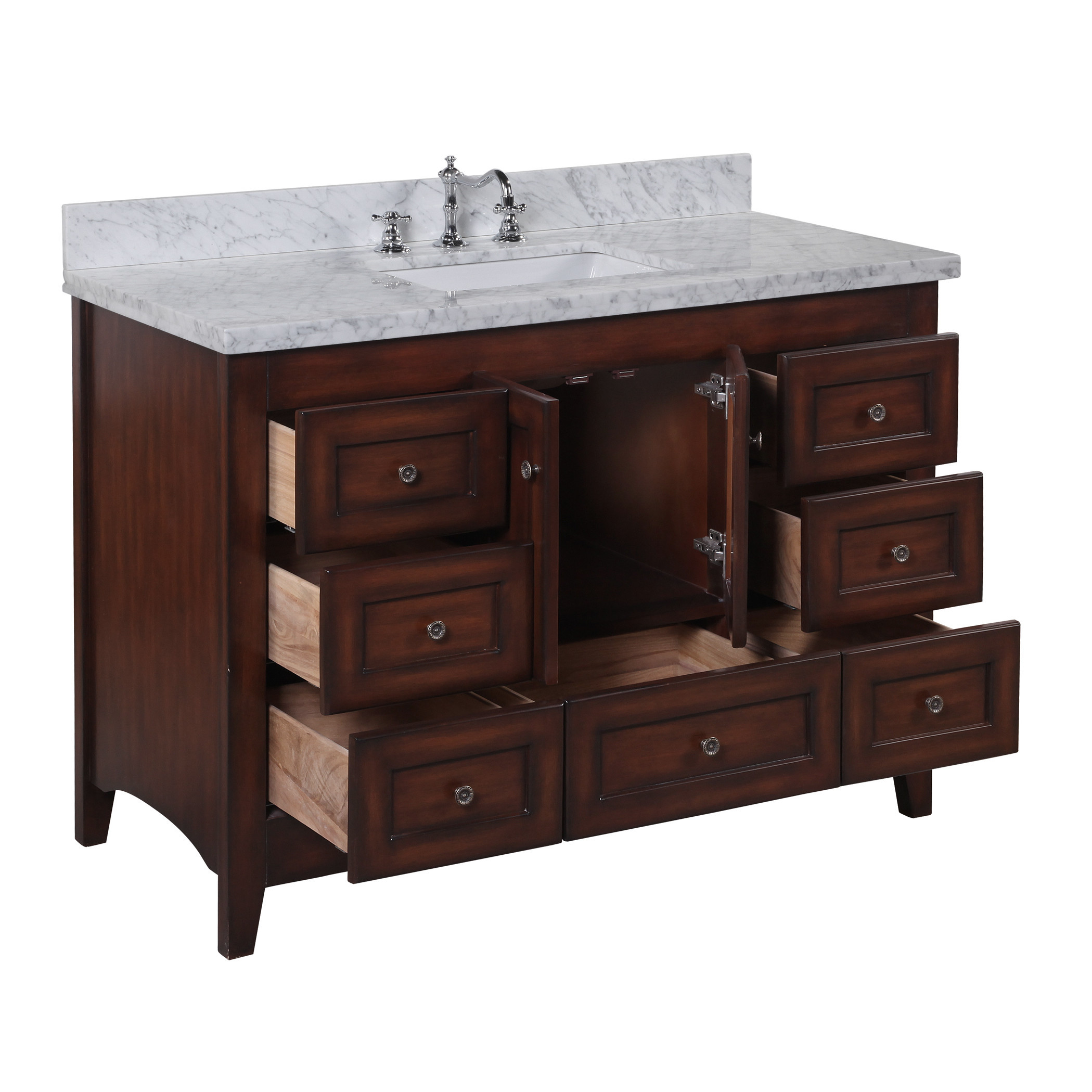 Best ideas about 48 Bathroom Vanity
. Save or Pin Abbey 48" Single Bathroom Vanity Set Now.