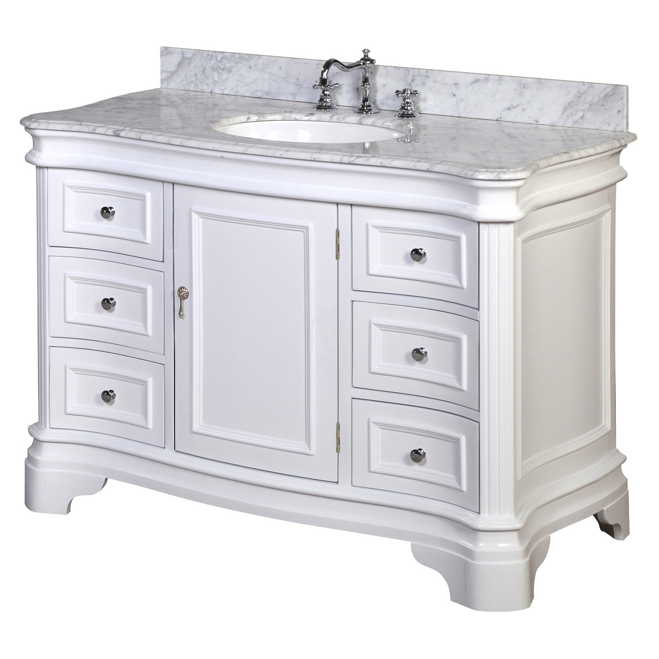 Best ideas about 48 Bathroom Vanity
. Save or Pin KBC Katherine 48" Single Bathroom Vanity Set & Reviews Now.