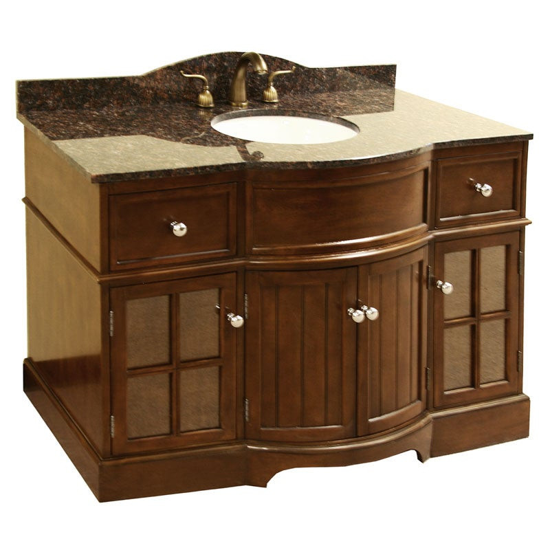 Best ideas about 48 Inch Bathroom Vanity
. Save or Pin Granite Top 48 Inch Single Sink Bathroom Vanity Now.