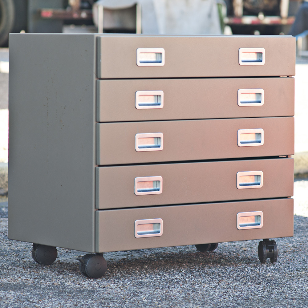 Best ideas about 5 Drawer File Cabinet
. Save or Pin Vintage Design Within Reach 5 Drawer Rolling File Cabinet Now.