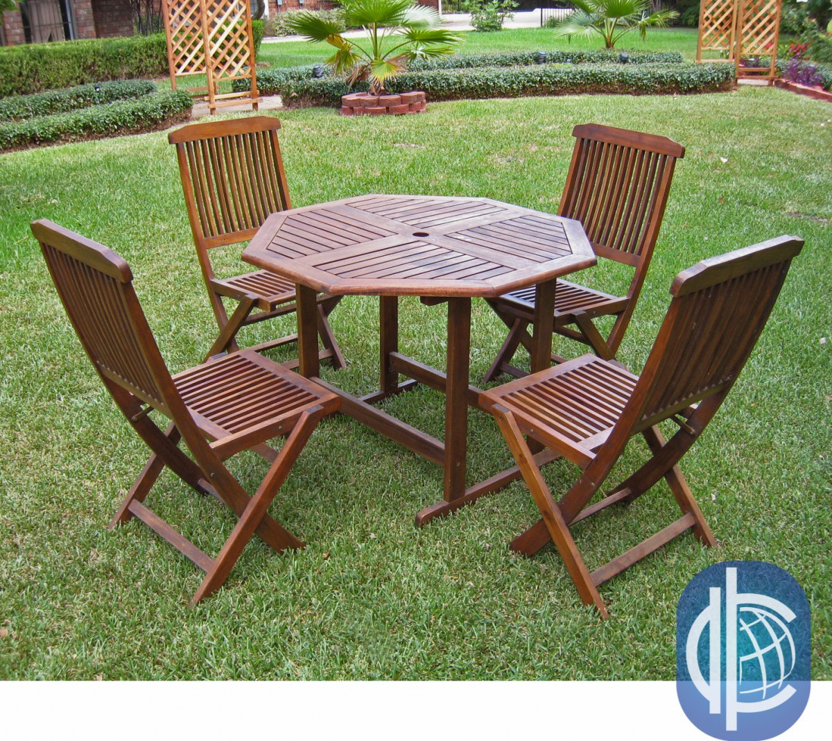 Best ideas about 5 Piece Patio Set
. Save or Pin Acacia 5 piece Stowaway Patio Furniture Set Patio Table Now.