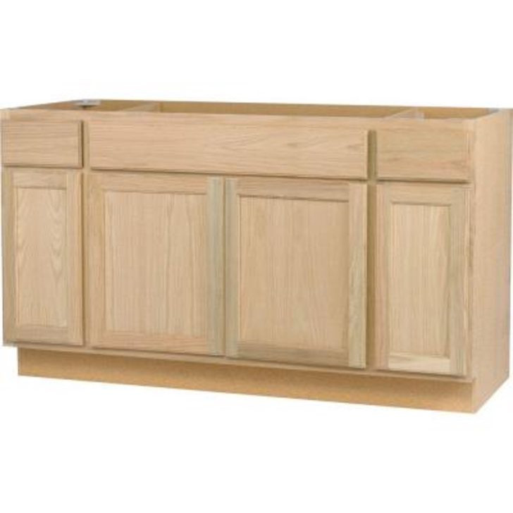 Best ideas about 60 Inch Kitchen Sink Base Cabinet
. Save or Pin 60 Inch Kitchen Sink Cabinet Base White Unfinished Rustic Now.