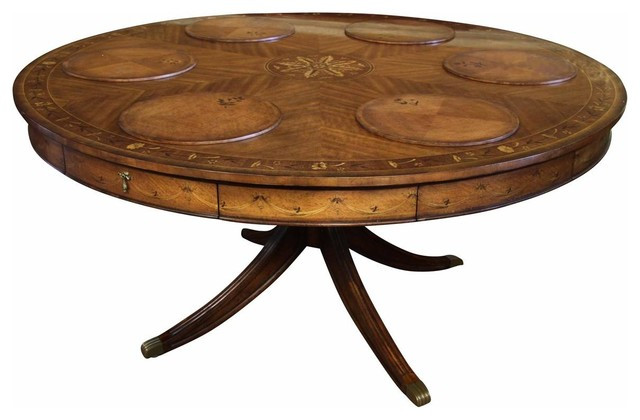 Best ideas about 60 Inch Round Dining Table
. Save or Pin Luxurious Adams Style 60 inch Round Dining Table with Swag Now.