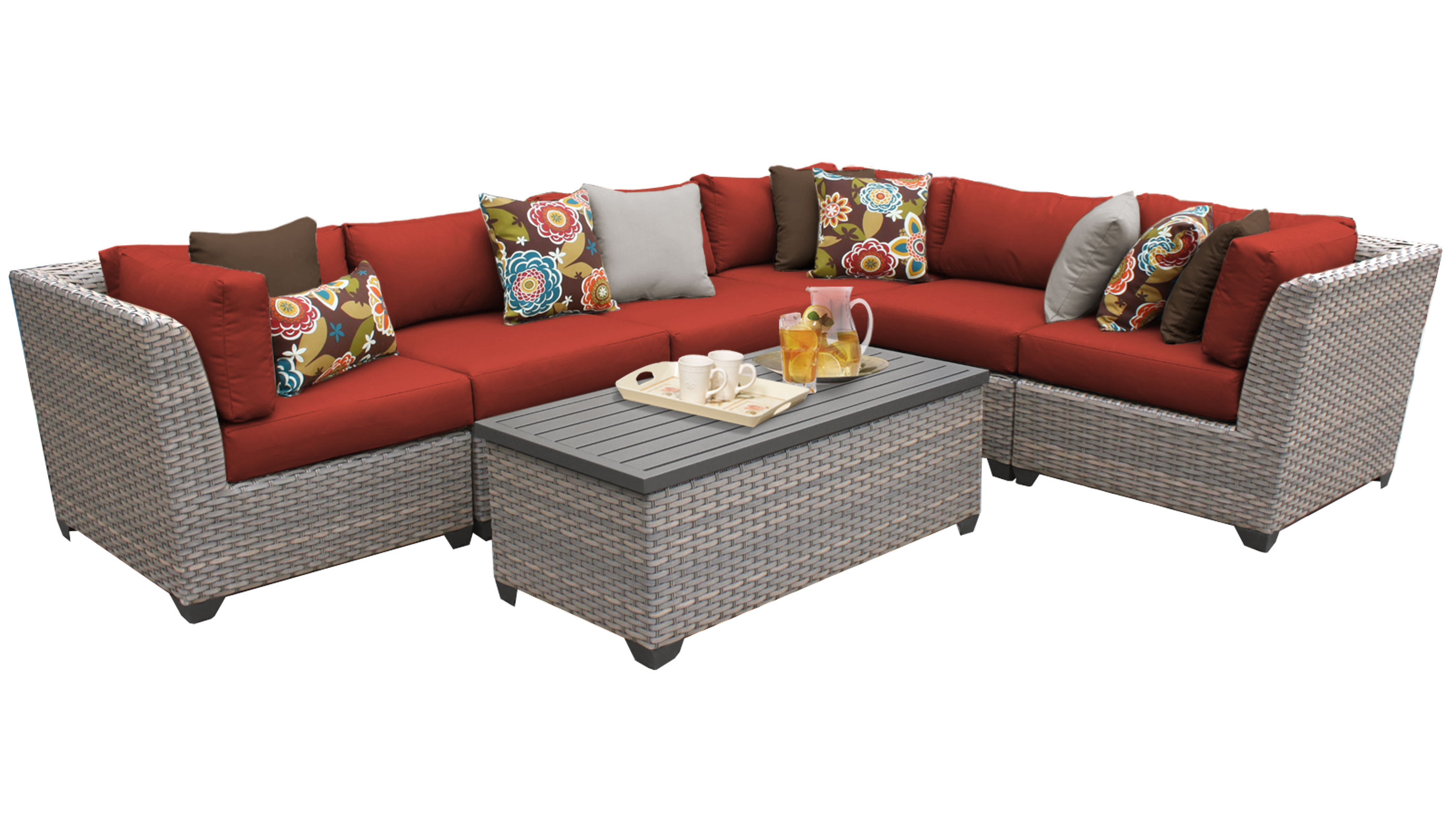 Best ideas about 7 Piece Patio Set
. Save or Pin Catalina 7 Piece Outdoor Wicker Patio Furniture Set 07b 2 Now.